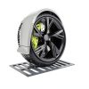 Drain Grate GZHDIAN Cast Iron Black 12x1.2in Model zhutie-bizi-06-2