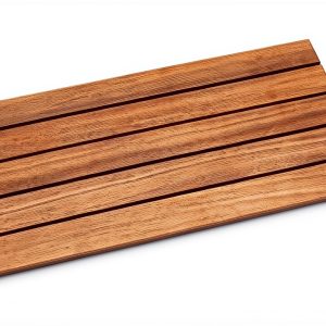 Flat Grating 1" Teak Wood by Whitecap Model 60877 Quick Install-0