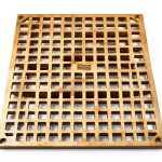Sanitary Drain Nickel Bronze 3140 Sani-Ceptor 3140NBG by Jay R. Smith-0