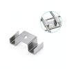 Stainless Steel Grating Clip Hiyoo M Shape Set of 10 Durable-1