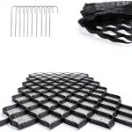 Geogrid Gravel Grid by DZDZXQG 2 4 Inch Polyethylene Ground Stabilizer-0