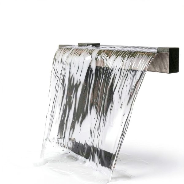 Modern Flowing Water Landscape Wall MNSSRN Steel Side Wall Pool A120-2
