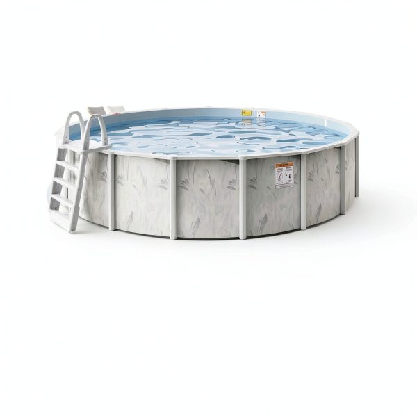 Above Ground Pool Hollowell Steel Wall with Liner, Filter & Pump-3