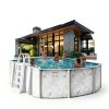 Hollowell Industries - Manufacturers of Doughboy Pools, 18’ x 33’ Oval Swimming Pool Above Ground, 52” Steel Wall Pool Kit - Includes Pool Liner, Sand Filter, Pump, and Skimmer - Made in USA-8