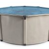 Colombia 24' x 54" Round Above Ground Swimming Pool Platinum Package-1