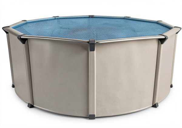 Colombia 24' x 54" Round Above Ground Swimming Pool Platinum Package-1