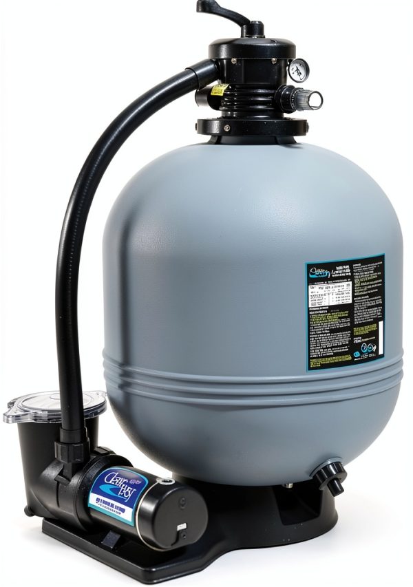 Argentina 24' x 52" Round Above Ground Swimming Pool Package-2