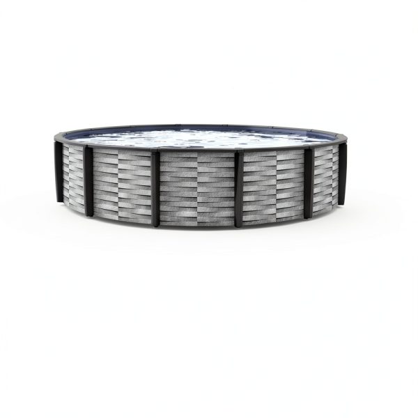Affinity 30-ft Round 52-in Deep Resin Swimming Pool by Blue Wave-2