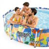 Bestway Steel Pro 10ft Round Above Ground Pool with Animal Graphics-5