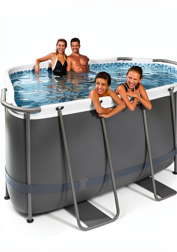 Bestway Power Steel 56620 Above Ground Pool 7250L Rust-Resistant Frame-2