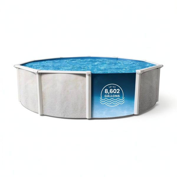 Aquarian Phoenix 18-Foot Round Above Ground Pool with Steel Frame-3