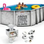 Hollowell Industries Doughboy 18x33 Oval Pool 52" Deep Steel Frame-0