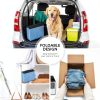 Dog Pool Clothclose Foldable Xlarge Blue PVC Bath for Dogs Cats Kids-5