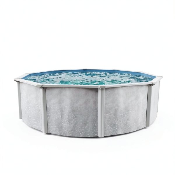 Aquarian Phoenix 18-Foot Round Above Ground Pool with Steel Frame-2