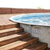Hollowell Industries 12x18 Oval Above Ground Pool with Brush Stroke-5