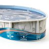 Hollowell Industries - Manufacturers of Doughboy Pools, 27 Ft x 52 Inch Deep Above Ground Pool with Skimmer - Hard Sided Steel Wall Pool, Brush Stroke Pattern - Made in USA-3