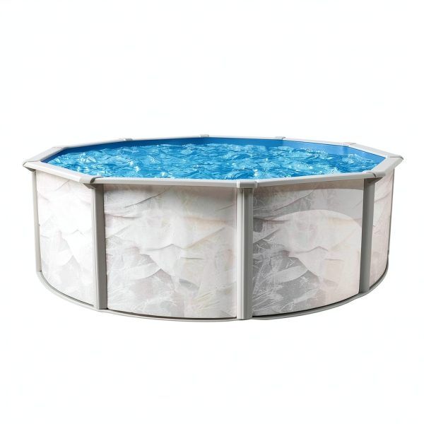 Boulder 18' x 52" Steel Above Ground Pool by WaterThat-1