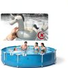 6pcs Poolside Cup Holders for Above Ground Pools,Pool Cup Holders for Drinks,Plastic Drinks Cup Holder for 2 Inch or Less Poolside Round Top Bar (6, White)-7