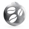 Coffee Decorating Stencils 5Pcs Stainless Steel for Latte Art,-1