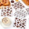 42PCS Cookie Stencils Reusable Royal Icing Plastic Baking Stencil for-2