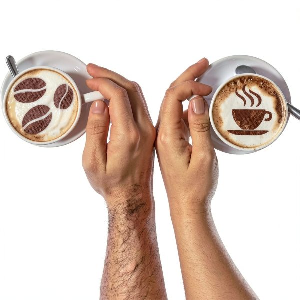 Coffee Decorating Stencils 5Pcs Stainless Steel for Latte Art,-2