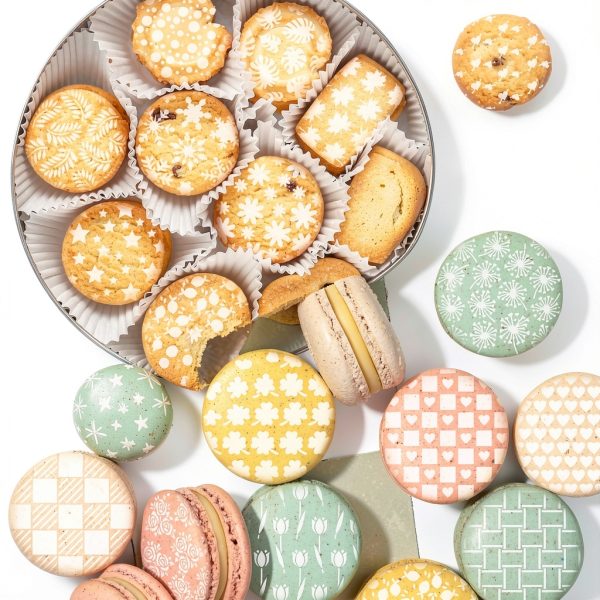 42PCS Cookie Stencils Reusable Royal Icing Plastic Baking Stencil for-6